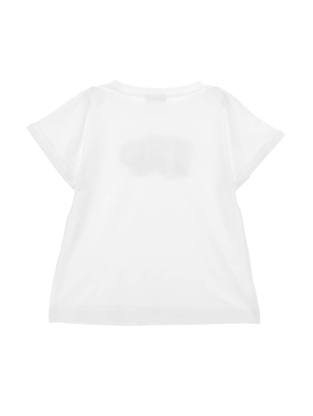 Monnalisa T-shirt jersey microborchiette Nuova