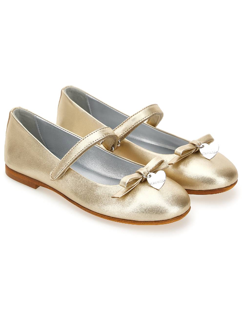 Monnalisa Ballerine pelle laminata Flash Sale