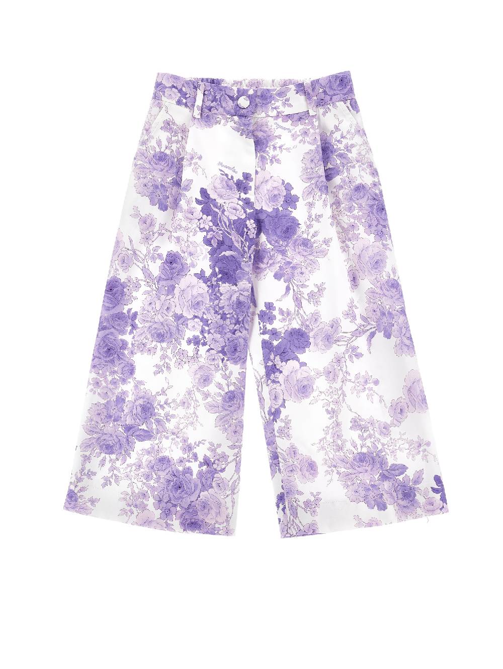 Monnalisa Pantaloni raso cotone Offerta San Valentino
