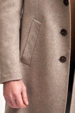 Manzoni 24 Cappotto in lana spigata Saldi