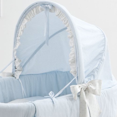 Nanán Culla con cappotta Puccio Nanna azzurra Saldi Di Fabbrica