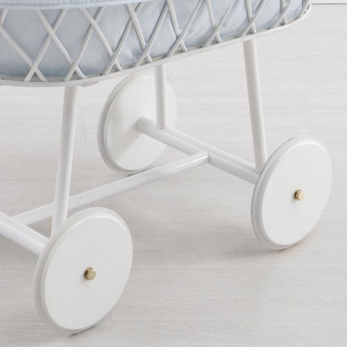 Nanán Culla con cappotta Puccio Nanna azzurra Saldi Di Fabbrica