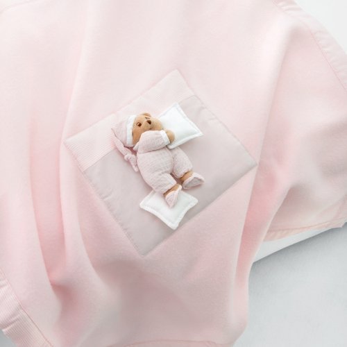 Nanán Copertina carrozzina in pile Puccio Rosa Negozio