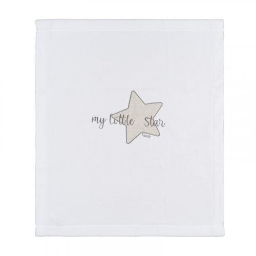 Nanán Copertina per carrozzina "My little star" con ricamo grigio Moda