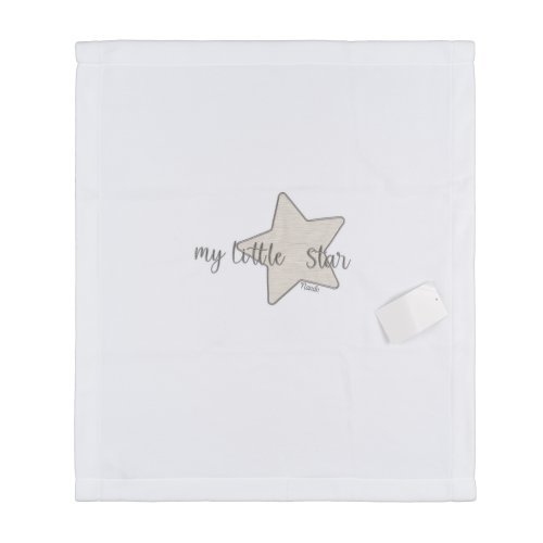 Nanán Copertina per carrozzina "My little star" con ricamo grigio Moda