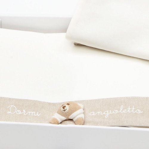 Nanán Lenzuola per MINI-ME set 3 pz Tato tortora Vendite stagionali