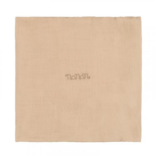 Nanán Set 3 pz mussola beige 80x80 cm Sottocosto