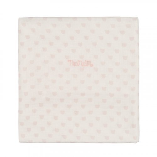 Nanán Mussola all over rosa 120x120 cm Saldi