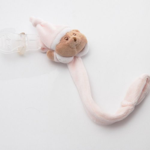 Nanán Catenella ciuccio Puccio Rosa Spedizione Gratuita