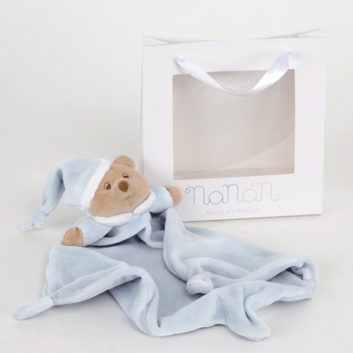 Nanán Fazzoletto per dentini Puccio azzurro Online