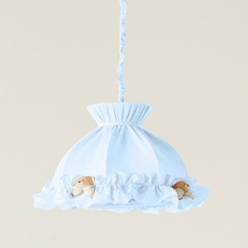 Nanán Puccio Lampadario Cupola Azzurro Italy