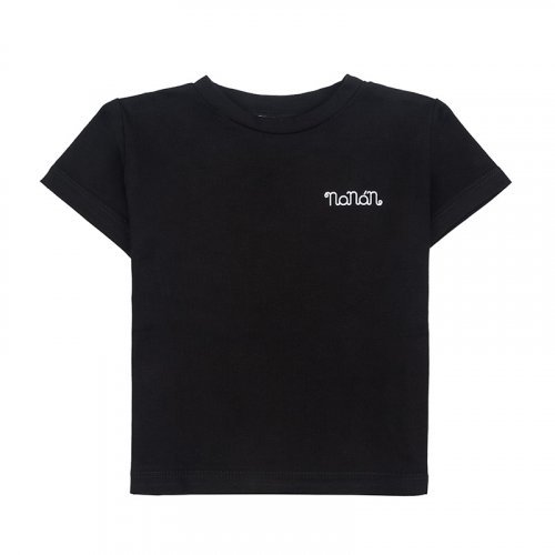 Nanán shirt Manica Corta Nera Sconto