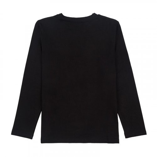 Nanán T-shirt Manica Lunga Nera Outlet