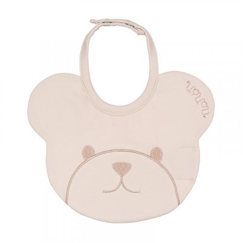 Nanán Bavaglio beige con orso Qualità