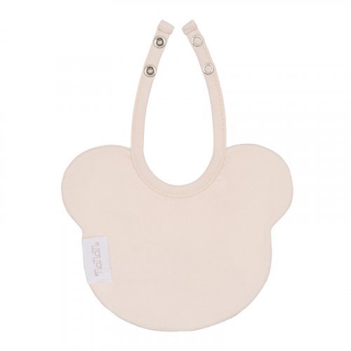 Nanán Bavaglio beige con orso Qualità