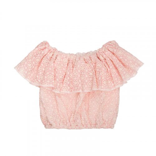 Nanán Blusa in stangallo rosa I Più Venduti