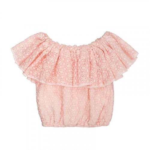 Nanán Blusa in stangallo rosa I Più Venduti