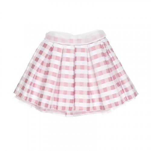 Nanán Gonna a quadretti rosa Offerte