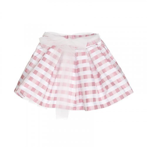 Nanán Gonna a quadretti rosa Offerte
