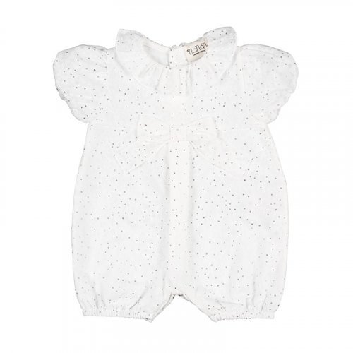 Nanán Tutina bianca con fiocco Vendite Flash