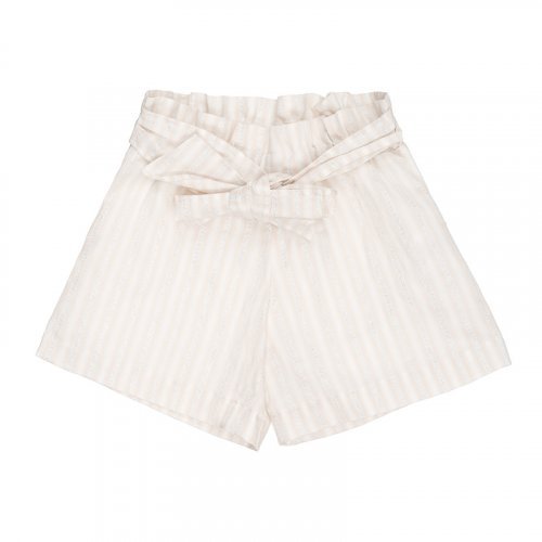 Nanán Shorts a righe panna Negozi Online