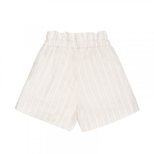 Nanán Shorts a righe panna Negozi Online