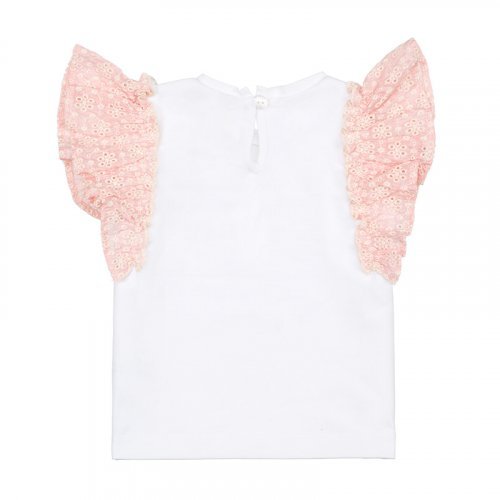 Nanán T-Shirt con frappa rosa Saldi