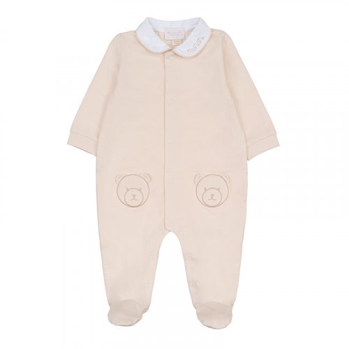 Nanán Tutina Aperta Davanti C/Colletto Beige Shopping Online