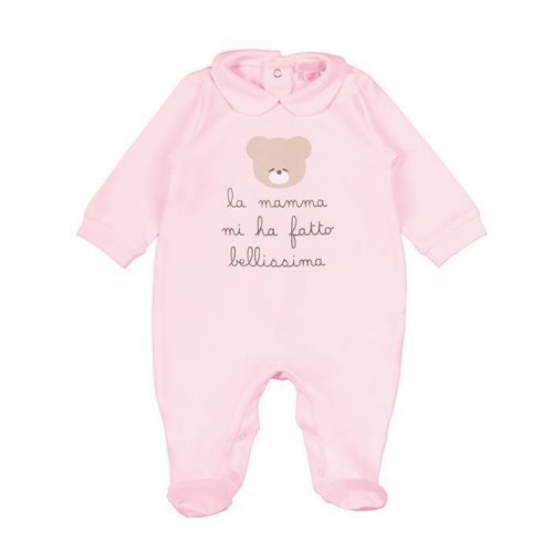 Nanán Confezione Tutina con scritta Bimba Offerta