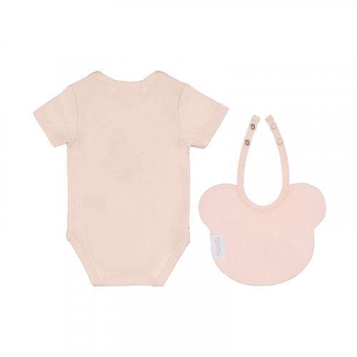 Nanán Confezione regalo beige con body + bavaglino Online