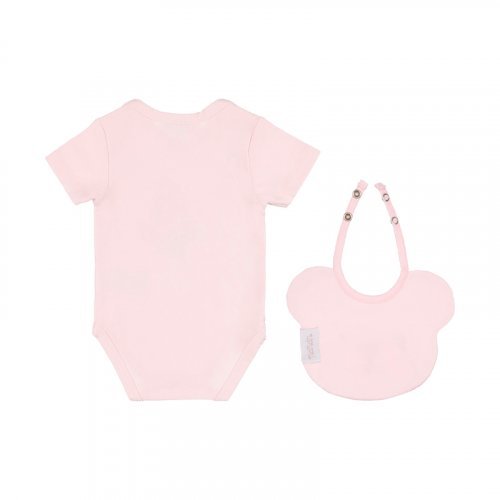 Nanán Confezione regalo rosa con body + bavaglino Outlet