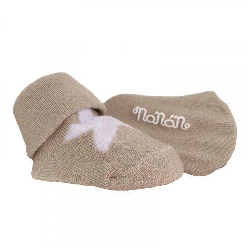 Nanán Calzini con Stella Beige Nuova