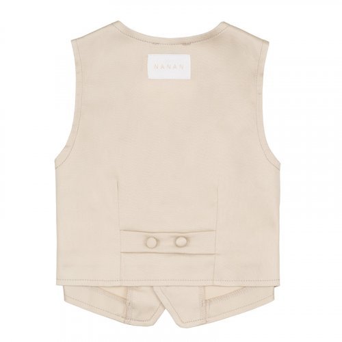 Nanán Gilet beige Nuovo