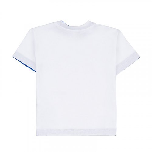 Nanán T-shirt con taschino bianco Shopping online