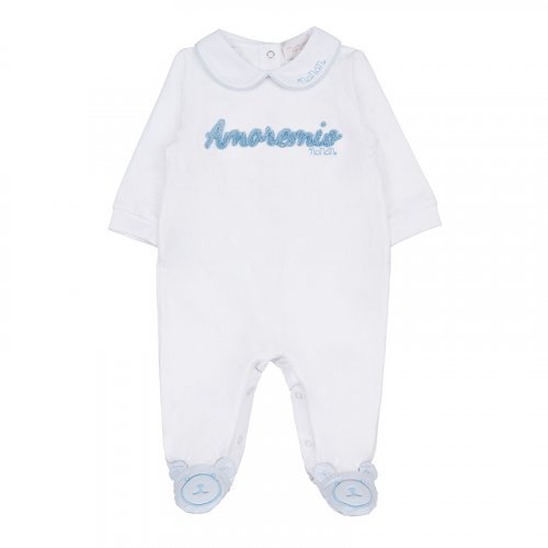 Nanán Tutina azzurra 'Amore Mio' con colletto Lightning offer