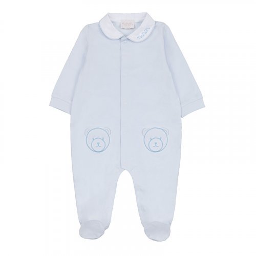 Nanán Tutina Aperta Davanti C/Colletto Azzurro