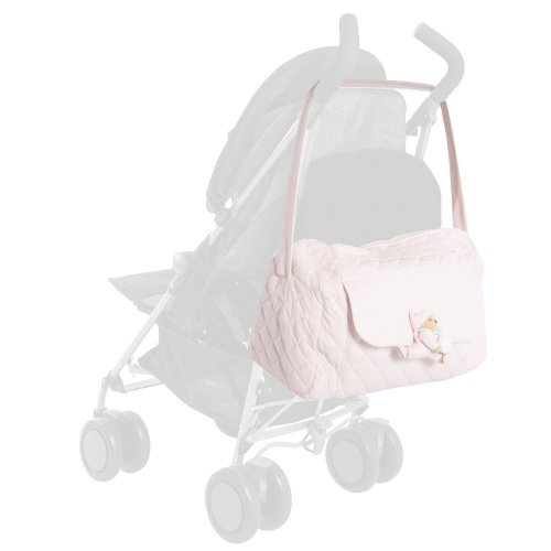 Nanán Borsa Mamma Puccio in tessuto rosa Solo un giorno rimasto