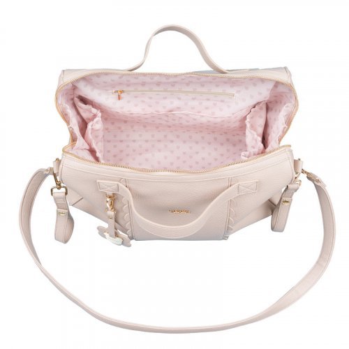 Nanán Borsa passeggio c/fasciatoio beige In vendita