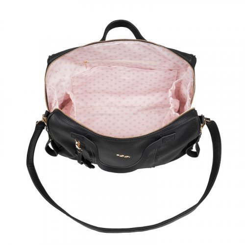 Nanán Borsa passeggio c/fasciatoio nero Duty-free