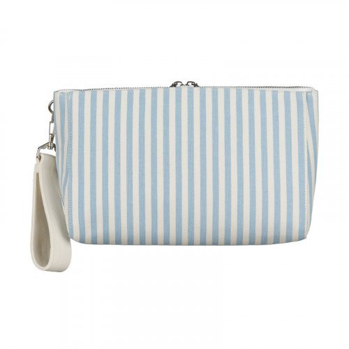 Nanán Pochette canvas azzurra In Linea