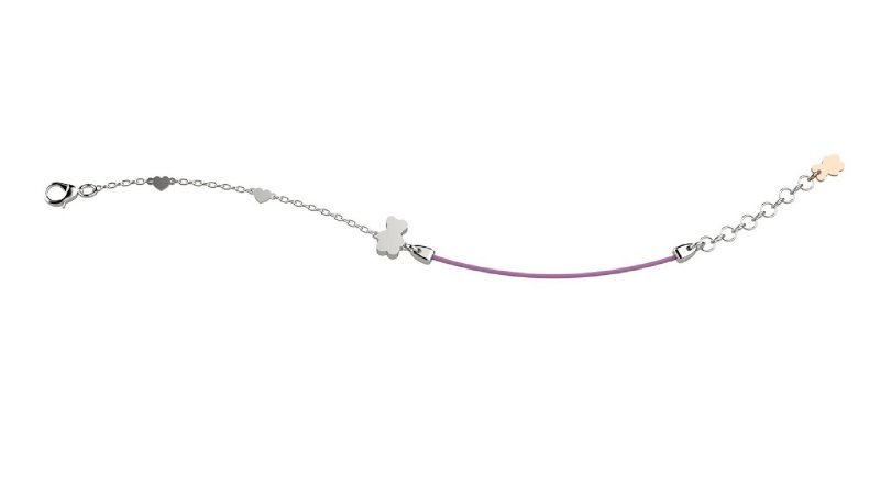 Nanán Bracciale Argento 925 - Col Lilla Ultimo giorno