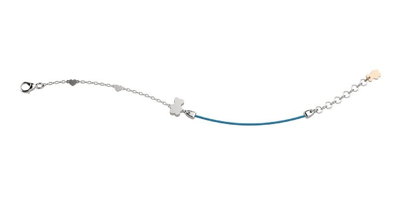Nanán Bracciale Argento 925 - Col Azzurro Promozione temporanea