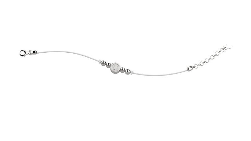 Nanán Bracciale Argento 925 - Col Bianco Fino al 60% di sconto