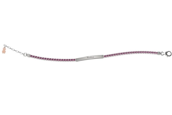 Nanán Bracciale Tennis Mamma Arg 925 Enormi sconti