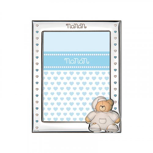 Nanán Cornice Argento Tato azzurro 130x180mm Negozio online di fabbrica