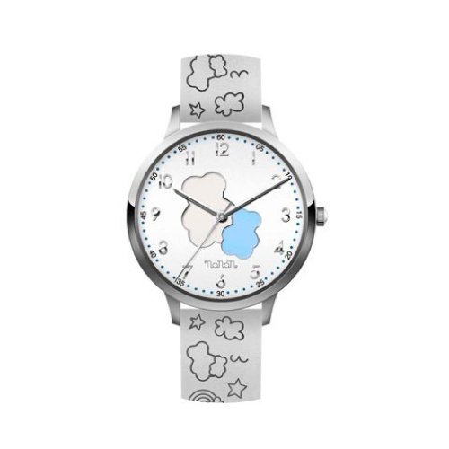 Nanán Orologio bambino bianco quadrante silver Enormi risparmi