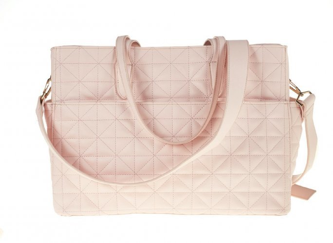 Nanán Borsa Mamma con manici Rosa Officina