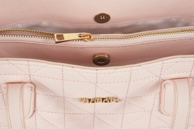 Nanán Borsa Mamma con manici Rosa Officina