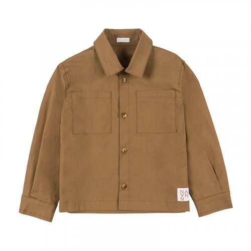 Nanán Giacca Camicia Marrone Sconto
