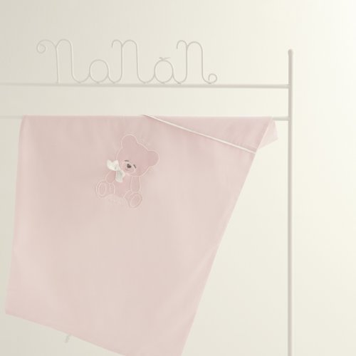 Nanán Gift Promo: Set Lenzuola carrozzina + Copertina carrozzina ROSA Moda